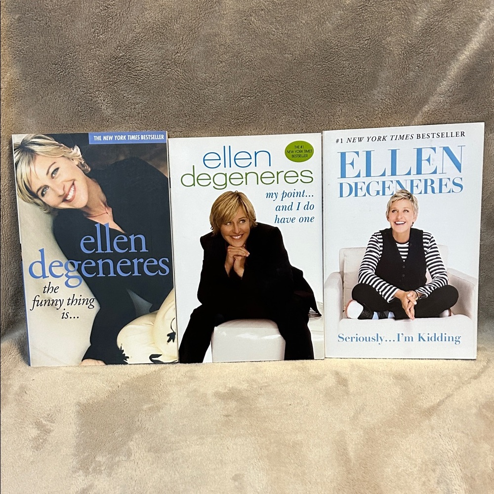 Ellen DeGeneres paperbacks